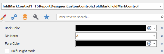 Foldmark settings