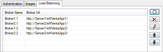 Publish Wizard Load Balancing Tab