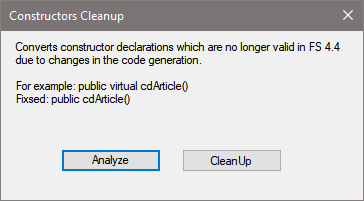 constructors-cleanup