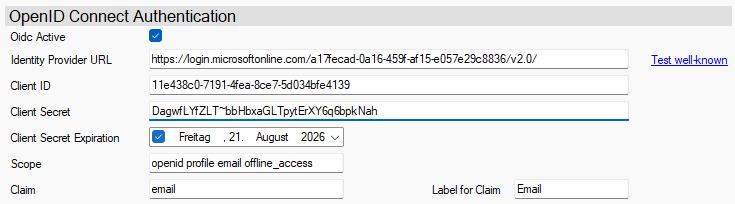 oicd-config