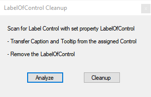 LabelOfControl Cleanup