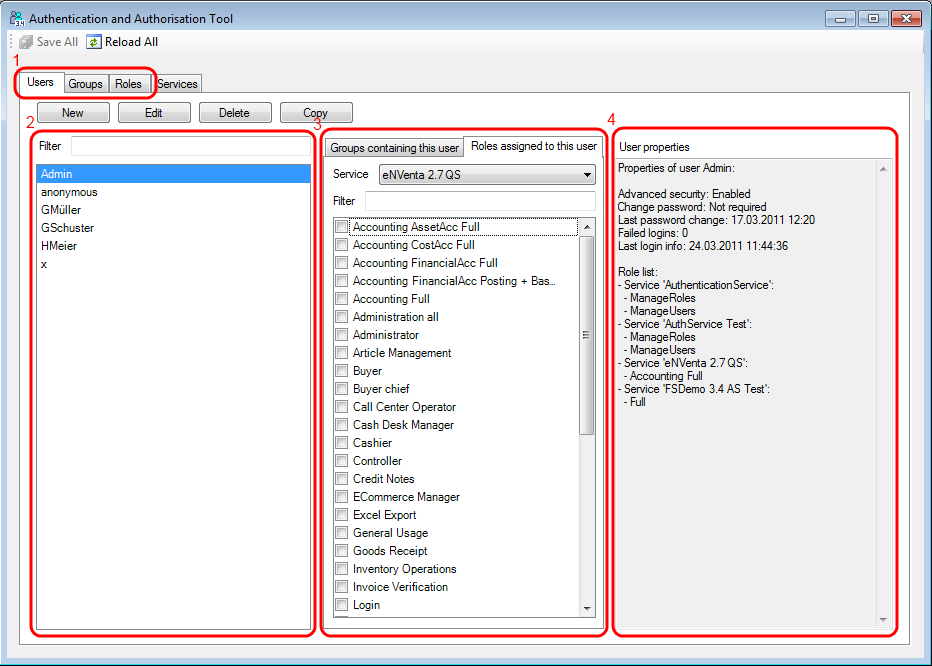 Authentication and Authorisation Tool