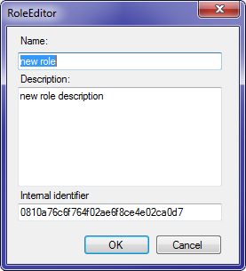 Role Editor
