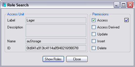 Role Search